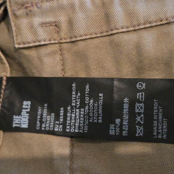 The Kooples Khaki Military Style Jacket - Picture 11 of 13